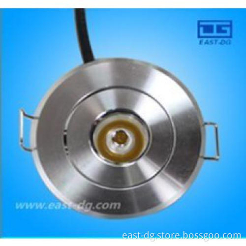 Indoor lighting 1w aluminum down light